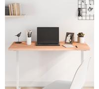 vidaXL Piano Scrivania 100x50x2,5 cm in Legno Massello di Faggio