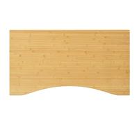 vidaXL Piano Scrivania 100x60x4 cm in bambù