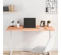 vidaXL Piano Scrivania 110x55x2,5 cm in Legno Massello di Faggio