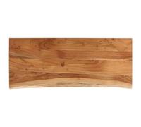 vidaXL Piano Tavolo 100x40x3,8 cm Rettangolare Legno Acacia Bordi Vivi, Piano Tavolo in Legno, Piano Tavolo Rettangolare, Piano tavolino