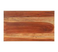 VIDAXL - Piano Tavolo in Legno Massello di Acacia 25-27 mm 60x100 cm