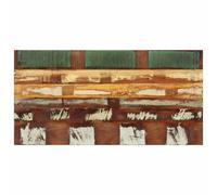 vidaXL Piano Tavolo Rettangolare 60x120 cm 15-16 mm Legno di Recupero