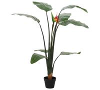 vidaXL Pianta Artificiale Strelitzia Verde 70 x 18 x 155 cm