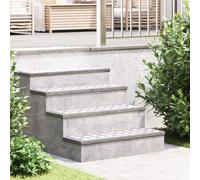 vidaXL Piastra a Scacchi in Alluminio 2 pz Antiscivolo 75x25 cm