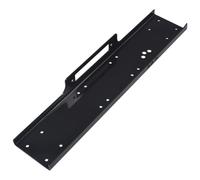 vidaXL Piastra di Montaggio Universale da 12000 lb Robusta con Fori Piattaforma Base Argano Supporto Verricello in Acciaio Verniciato Nero