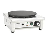 VIDAXL - Piastra Elettrica Per Crepes Con Vassoio Estraibile 40 Cm 3000 W - SPEDIZIONE GRATUITA