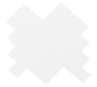 vidaXL Piastrella a Spina di Pesce 50 pcs Bianco 30 x 30 cm