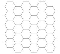 vidaXL Piastrella Esagonale 20 pz Bianco e Grigio 30 x 30 cm
