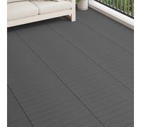 vidaXL Piastrella per Decking 6 pcs Grigio 60 x 30 cm WPC