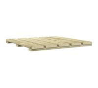 vidaXL Piastrella per Decking 6 pz Verde 50 x 50 cm