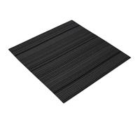 vidaXL Piastrella per tappeti a righe grigio chiaro, 50 x 50 cm, 20 pezzi, camera da letto, pavimento modulare, moquette morbida, interni, piastrelle chic, facile da pulire
