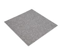 vidaXL Piastrella per tappeti marrone 50 x 50 cm 36 pezzi PP e bitume, camera da letto, pavimento modulare, moquette morbida, interni, piastrelle chic, facile da pulire