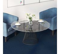 vidaXL Piastrella per Tappeto Blu 50 x 50 cm 4 pcs PP e Bitume