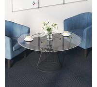 vidaXL Piastrella per Tappeto Blu Grigio 50 x 50 cm 20 pz PP e Bitume
