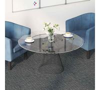 vidaXL Piastrella per Tappeto Grigio Cemento 50 x 50 cm 4 pcs