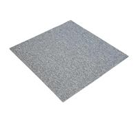 vidaXL Piastrella per Tappeto Grigio Chiaro 50 x 50 cm 4 pcs, Camera, Pavimenti Modulari, Tappeto Morbido, Interno, Piastrelle per il Soggiorno, Stile Chic, Manutenzione Facile