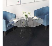 vidaXL Piastrella per Tappeto Grigio Scuro 50 x 50 cm 4 pz PP e Bitume