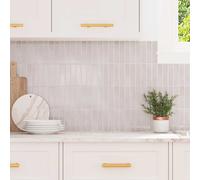 vidaXL Piastrella Rettangolare 10 pcs Beige 29 x 23 x 0,08 cm
