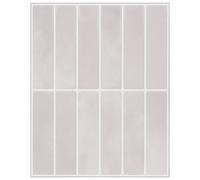 vidaXL Piastrella Rettangolare 50 pcs Beige 29 x 23 x 0,08 cm