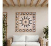 vidaXL Piastrelle in mosaico con motivo a fiore Multicolore