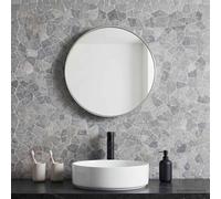 vidaXL Piastrelle Mosaico Grigio Chiaro 30 x 30 cm Marmo
