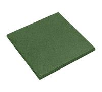 vidaXL Piastrelle per Protezione dalle Cadute 12 pcs Verde 50 x 50 cm