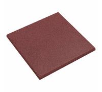 vidaXL Piastrelle per Protezione dalle Cadute 24 pcs Rosso 50 x 50 cm