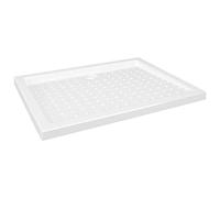 vidaXL Piatto Doccia con Superficie Puntinata Bianco 90x70x4 cm in ABS