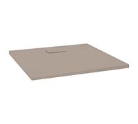 vidaXL Piatto Doccia in SMC Marrone 90x80 cm