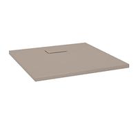 vidaXL Piatto doccia in SMC Marrone 90x90 cm