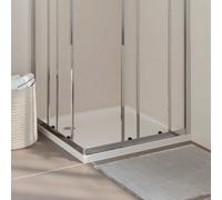 VIDAXL - Piatto Doccia Quadrato in ABS Bianco 80x80 cm