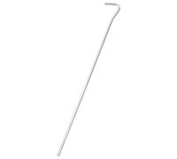vidaXL Picchetti per tenda, 25 pezzi, 30,0 cm, diametro 0,28, in acciaio zincato