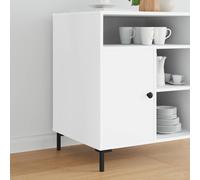 vidaXL Piedi in piedi 2 pcs Nero 57 x 57 x 100 mm Ferro, Miglioramenti domestici convenienti, soluzioni di stoccaggio, scaffali multifunzionali, elementi d'arredo interni, organizzazione della stanza