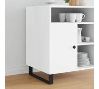 vidaXL Piedini per mobili 2 pcs Nero 436 x 40,5 x 100 mm Ferro, Arredamento moderno, materiali resistenti, decorazioni per la casa, accessori in ferro, upgrade ufficio, sostituzione mobili