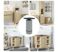 vidaXL Piedini per mobili Regolabile 12 pcs Bianco 64 x 64 x 100 mm PP