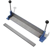 vidaXL Piegatrice Lamiera Manuale 450mm Acciaio Piegatubi Piega Tubi Metallo