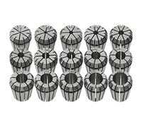 vidaXL Pinze per Colletti ER25 Set Utensili per Tornitura 15pz Tenaglia Attrezzi Utensili Tornio Arnese Rettificatore Serraggi Attrezzatura Fai da Te