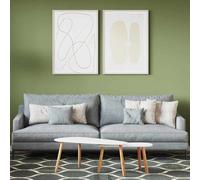 vidaXL Pittura murale Verde 16,5 x 16,5 x 16 cm Stampa da parete