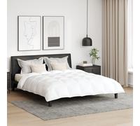 vidaXL Piumone Altro con cuscino 3 pcs Bianco 240 x 220 cm Piume