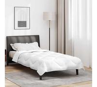 vidaXL Piumone Bianco 200 x 140 x 4 cm Poliestere