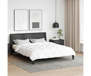 vidaXL Piumone Bianco 260 x 220 cm Piuma