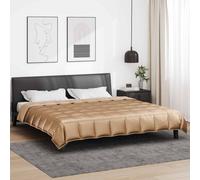 vidaXL Piumone Completo Annuale 200 x 240 cm 300 gsm Oro