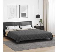 vidaXL Piumone Completo Annuale Antracite e Talpa 200 x 220 cm
