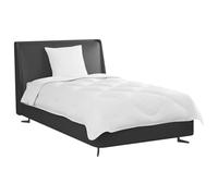 Set di piumoni e cuscini invernali bianchi 135 x 220 cm in microfibra, super caldo, con cuciture a scatola, lavabile in lavatrice, confezionato sottovuoto, stile moderno, perfetto per letti interni m