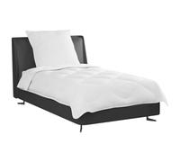 Set di duvet invernale trapuntato 135 x 200 cm con cuscino 80 bianco in microfibra. Ha una cucitura a scatola per trattenere il calore. Lavabile in lavatrice e include una borsa per il trasporto. Uso