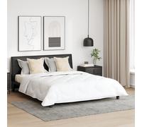 vidaXL Piumone per tutte le stagioni 3 pcs Bianco 240 x 260 cm