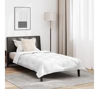 vidaXL Piumone per tutte le stagioni Bianco 140 x 220 cm Microfibra