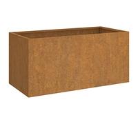 vidaXL Fioriera 62x30x29 cm Acciaio Corten