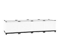 vidaXL Fioriera Rialzata 160x40x38 cm in Polipropilene