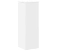vidaXL Supporto per Piante Bianco 33x33x100 cm in Truciolato